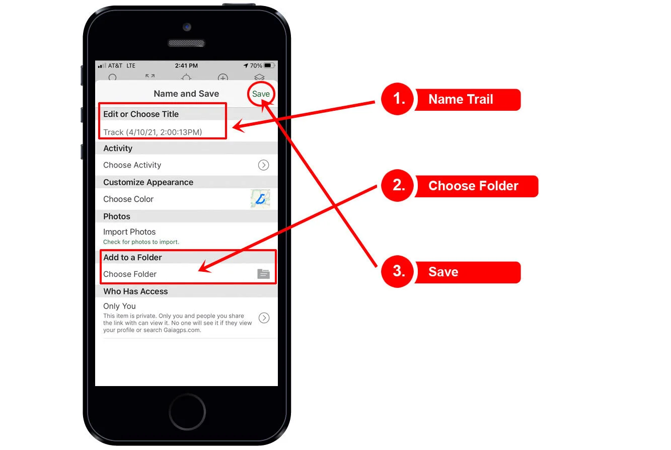 Create GPS Files in the Field screenshot 3
